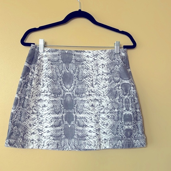 BDG Dresses & Skirts - BDG Snake Skin Mini Skirt